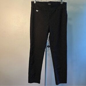Premise petite pants, black w/ tiny white polka dots. Sz PS. Like new.